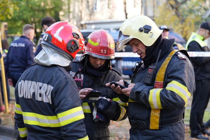 Incendiu la un generator electric al Spitalului Fundeni din București