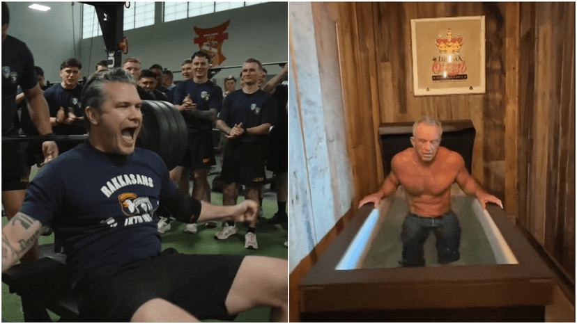 Trump administration figures project 'alpha male' image at White House