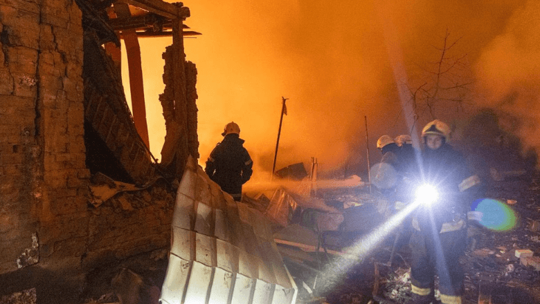 LIVE TEXT/ Fires in Kyiv, after a Russian attack. War in Ukraine, day 1464