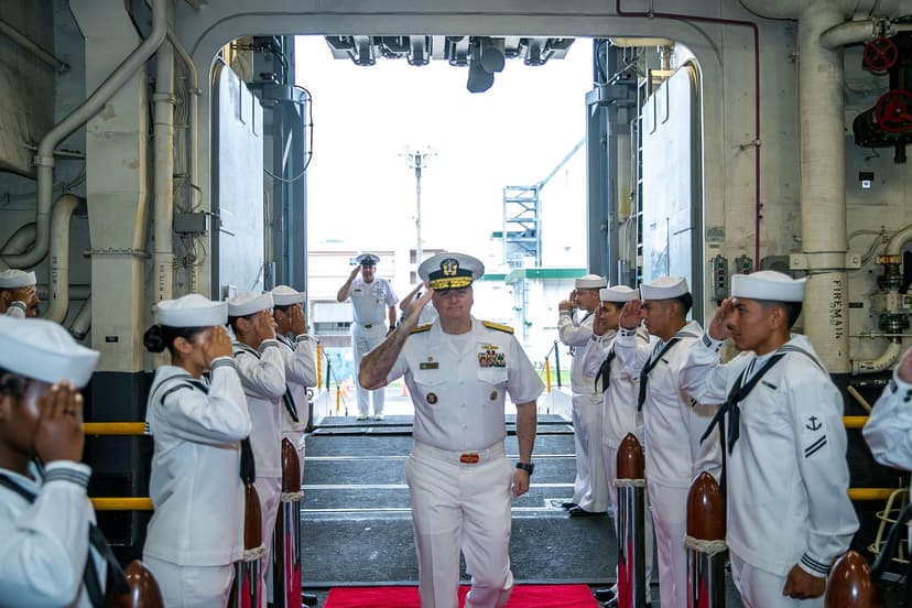 Pentagon Dismisses Vice Admiral Fred Kacher