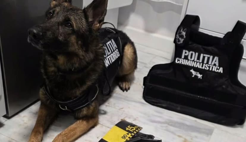 Drug-Sniffing Dog Nino Discovers 2 Kilograms of Cocaine Buried in Snow