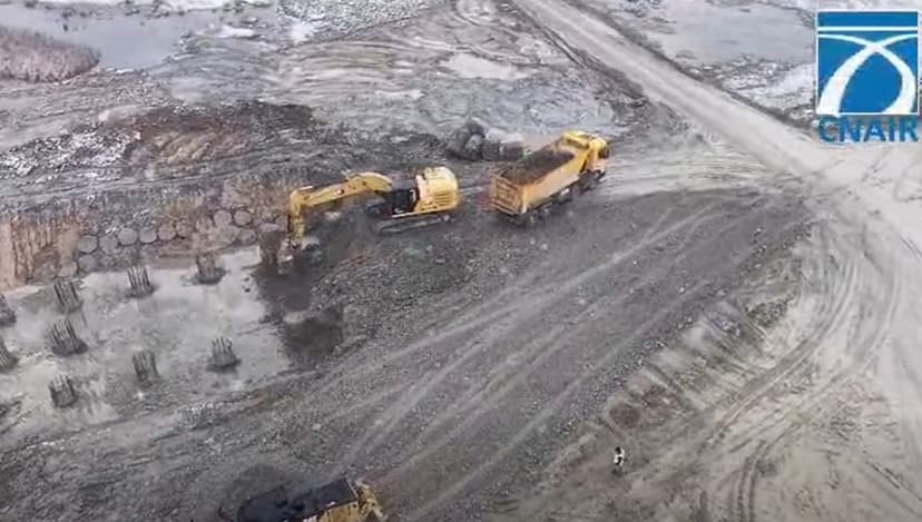 Intensive Construction Underway at Complex Romanian Road Interchange