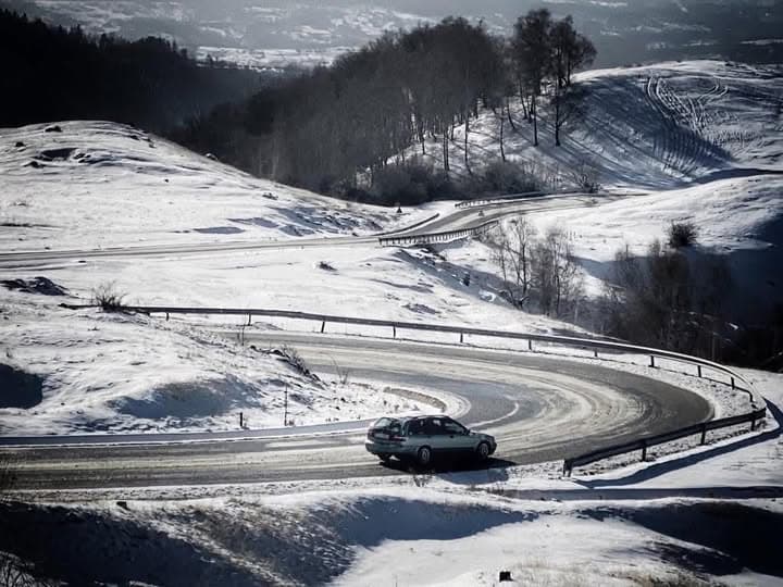 Romanian Roads Clear After Snow and Blizzard