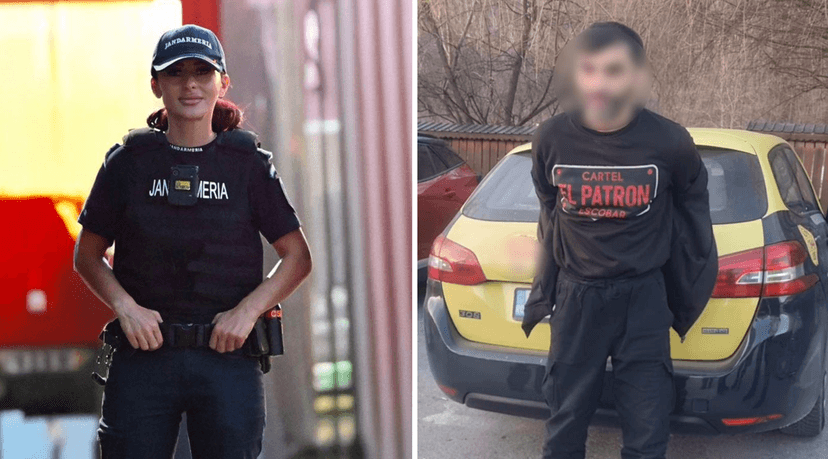 Romanian Gendarme Stops Thief Fleeing with Money from Monastery