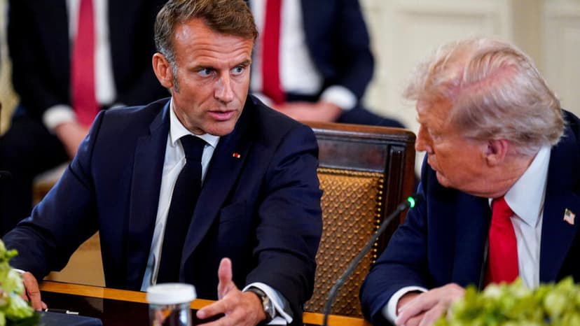 Macron Urges Trump to Lift Visa Bans on French Judge and Former EU Commissioner