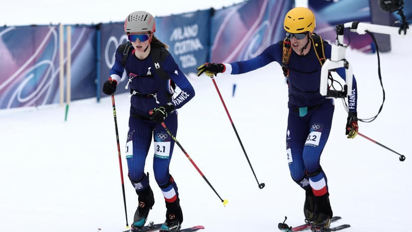 France Wins Gold in Mixed Relay Ski Mountaineering Olympic Debut