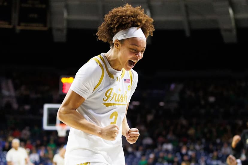 Hannah Hidalgo drops 30-point double-double in 21st birthday win vs SMU