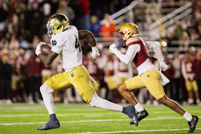 Notre Dame star Jeremiyah Love makes his draft case at NFL Combine