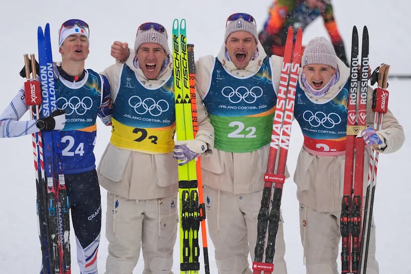 France Wins First Olympic Gold in Men's Biathlon Relay