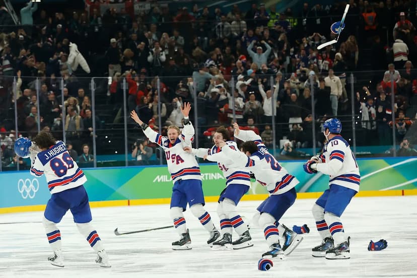 US Hockey Team Dedicates Gold Medal to Deceased Teammate
