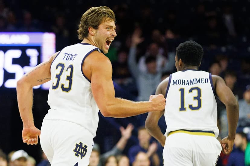 Carson Towt prepares for life after Notre Dame basketball… In the NFL?