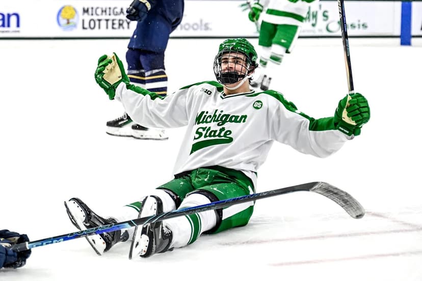Michigan State Takes Lead in NCAA Hockey Power Rankings