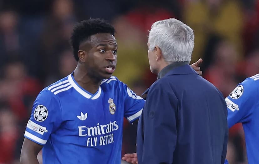Jose Mourinho Appears to Blame Vinícius Jr. After Alleged Racial Abuse Incident