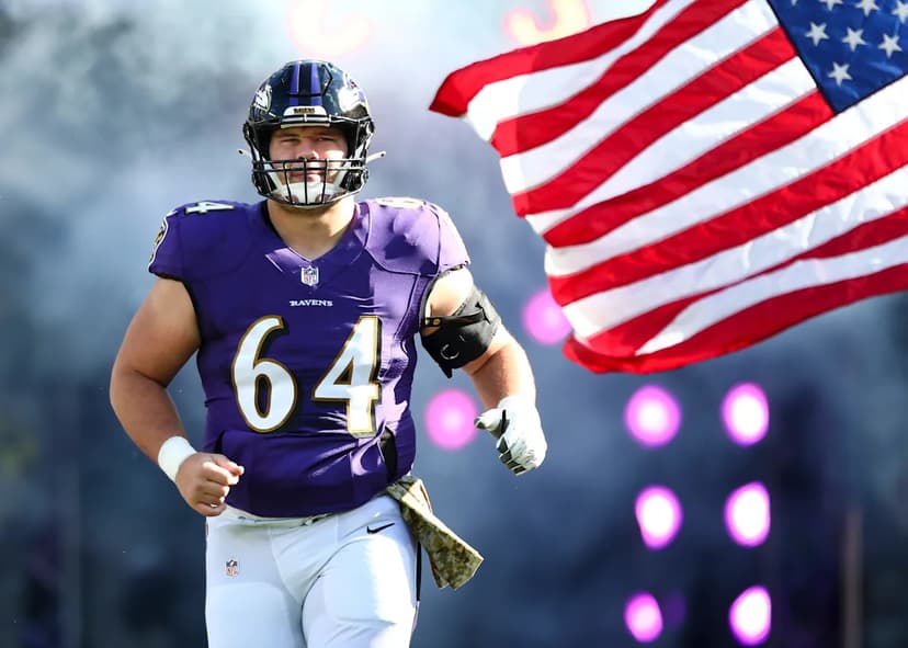 Ravens won't use the franchise tag on center Tyler Linderbaum