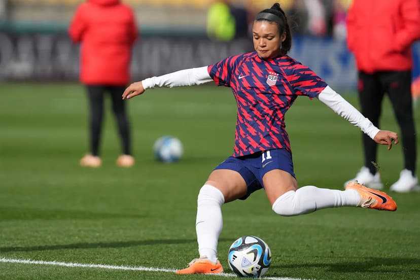Why is Sophia Wilson not playing for the USWNT at SheBelieves Cup?