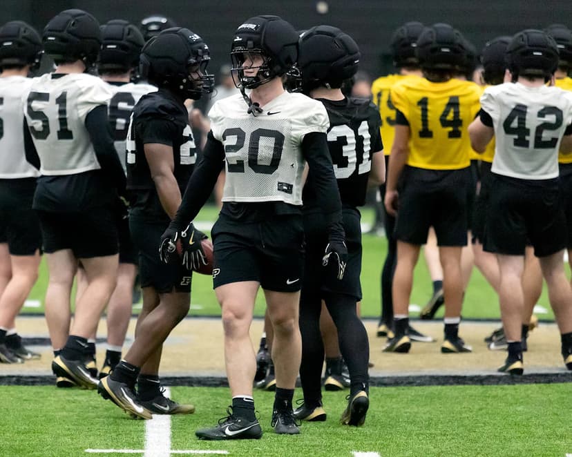 Purdue's defensive leader looks stronger after consuming 6,500 calories a day