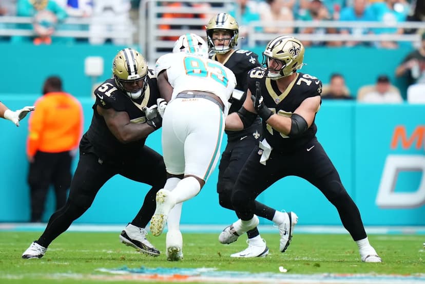 New Orleans Saints 2025 Year in Review: Cesar Ruiz's Performance