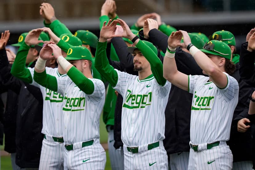 Oregon Ducks Baseball Sweeps George Mason in Season Opener