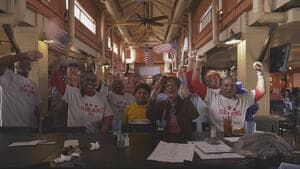 Supporters in Greensburg cheer on bobsledder Jasmine Jones as she wins bronze for Team USA