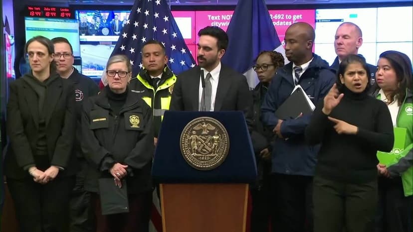 New York Police Investigate Snowball Attack on Officers