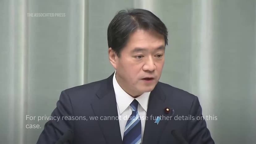 Japan demands the swift release of a Japanese national detained in Iran