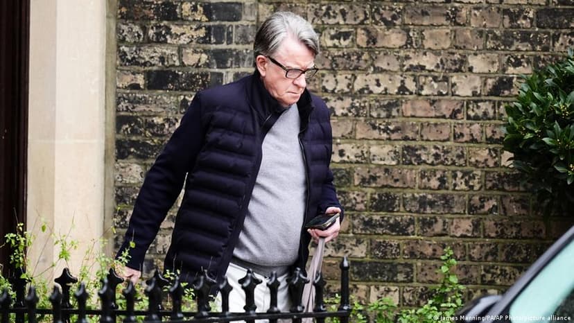 Peter Mandelson released on bail in Epstein scandal probe