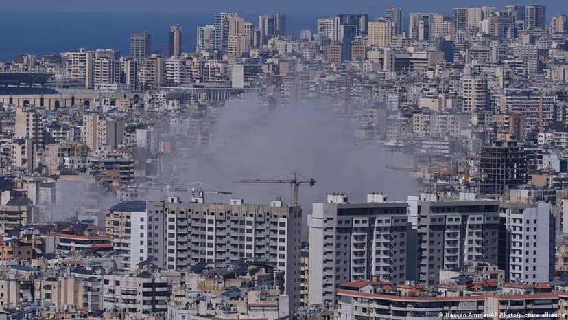 Lebanon: Israel trades fire with Hezbollah in south and east