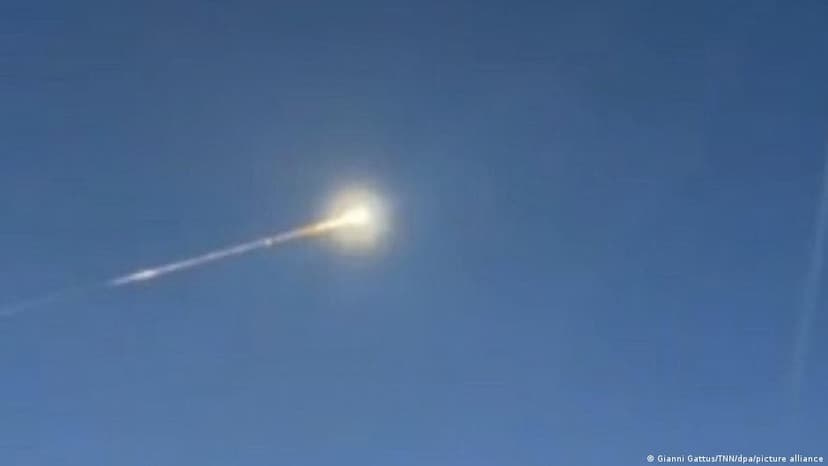 Meteorite Falls on a House in Germany, Creating a Ball-Sized Hole