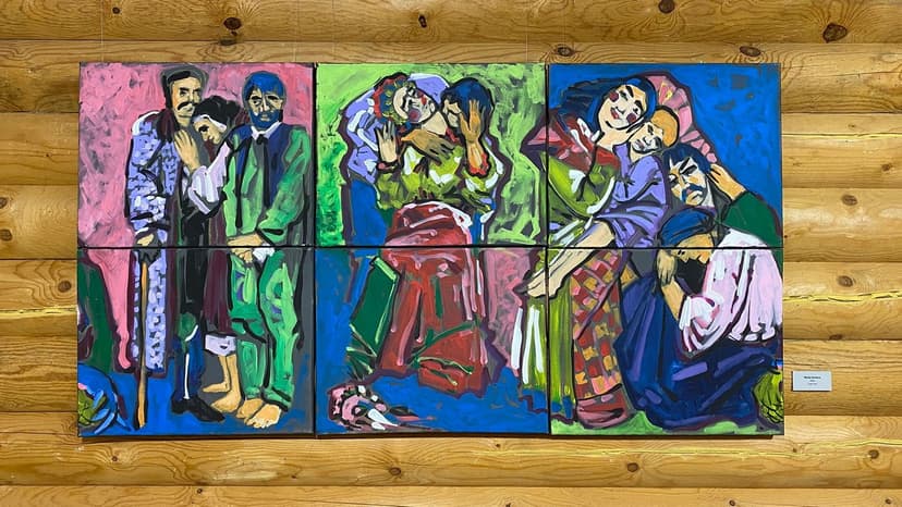 Ukrainian Artists Find New Life in Latvia Amidst War