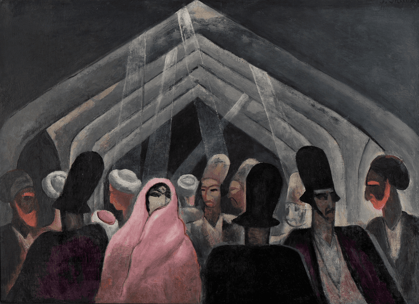 Do you know how Jāzeps Grosvalds' "Persian Scenes" were created during the military campaign?