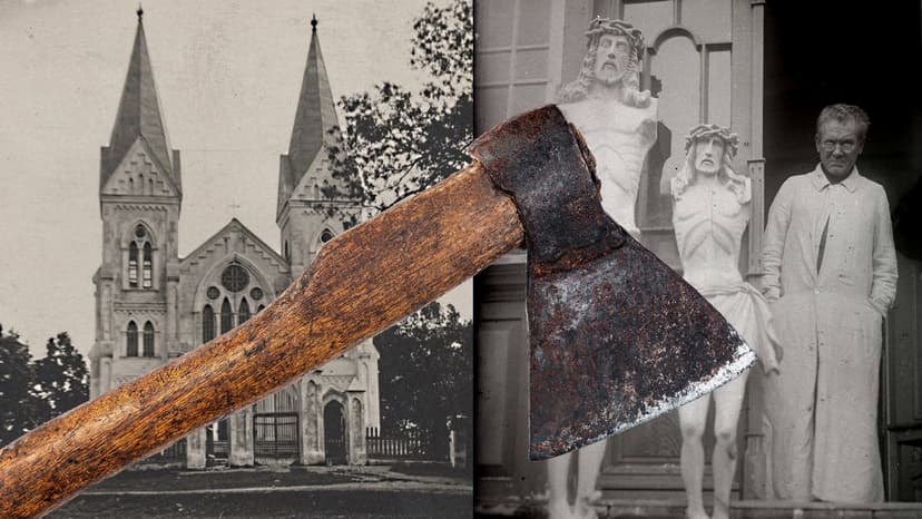 Bloody attack at Bikova parish house in 1928