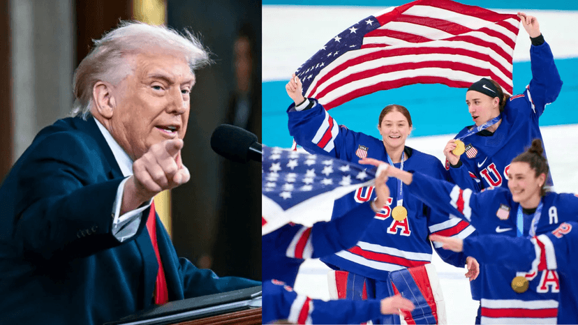 Donald Trump confirms Team USA women’s Winter Olympics White House honor