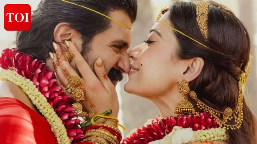 Rashmika Mandanna, Vijay Deverakonda drop first pics as husband & wife