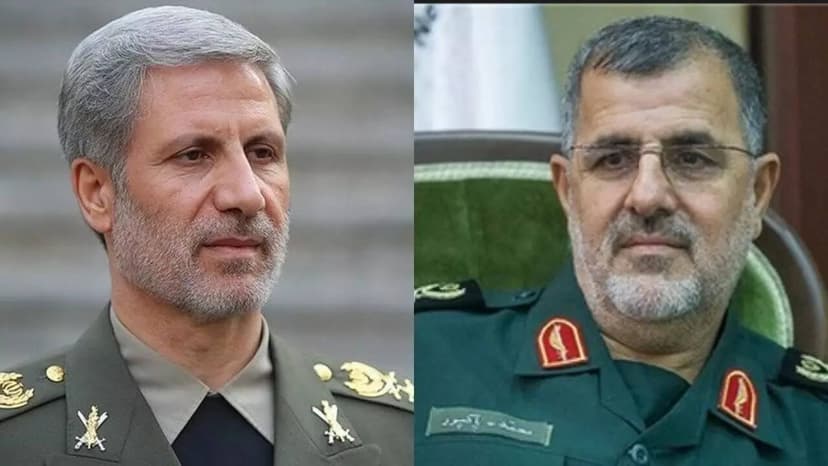 Iran defence minister, Guards commander killed in Israeli attacks