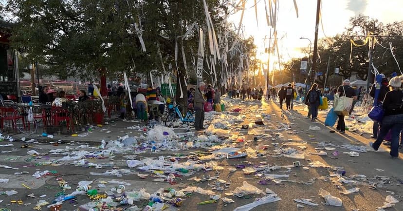 New Orleans Celebrates Mardi Gras