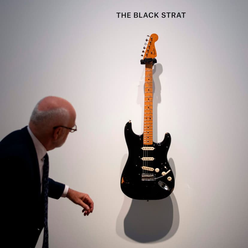 Pink Floyd Guitar Is Sold for a Record $14.55 Million