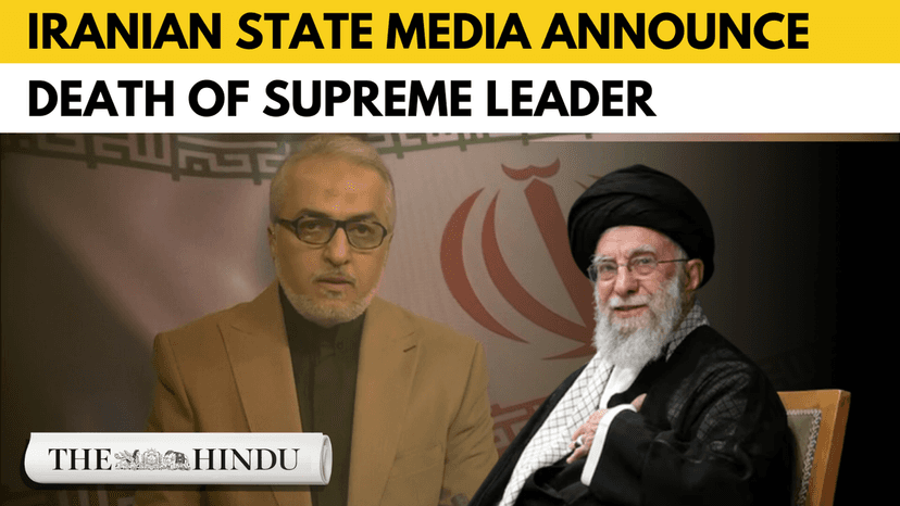 Iranian media confirm Khamenei killed in U.S. and Israeli air strikes