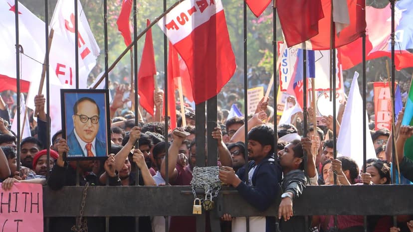 JNU Student Protesters Released After March