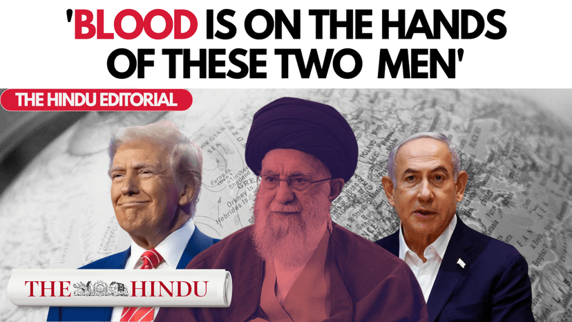 American and Israeli thuggery has no place in the international system