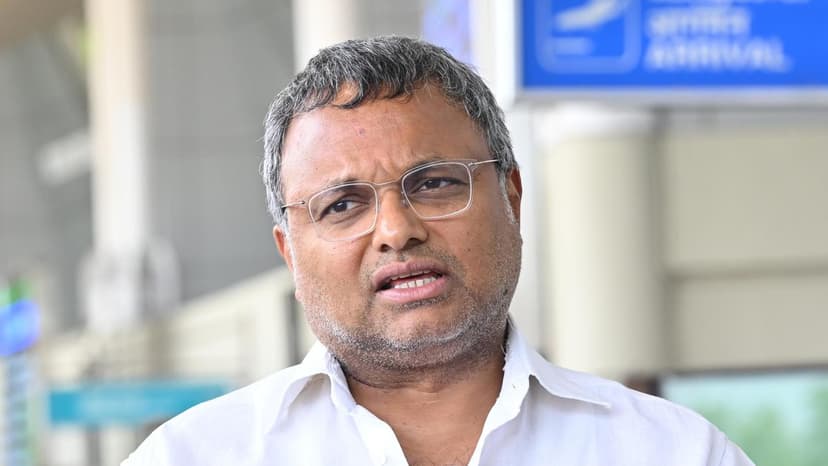 TVK yet to transform into political party: Karti Chidambaram