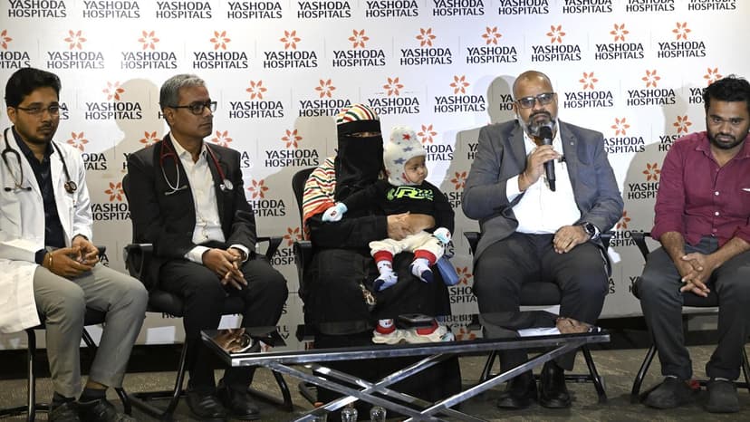 Stem Cell Transplant Saves Infant with Rare Bone Marrow Disorder in Hyderabad