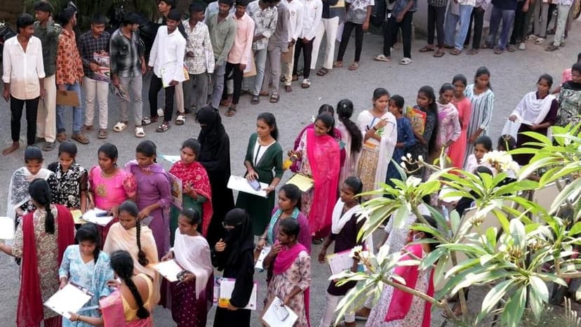 Telangana Inter Exam Day One Smooth with High Attendance