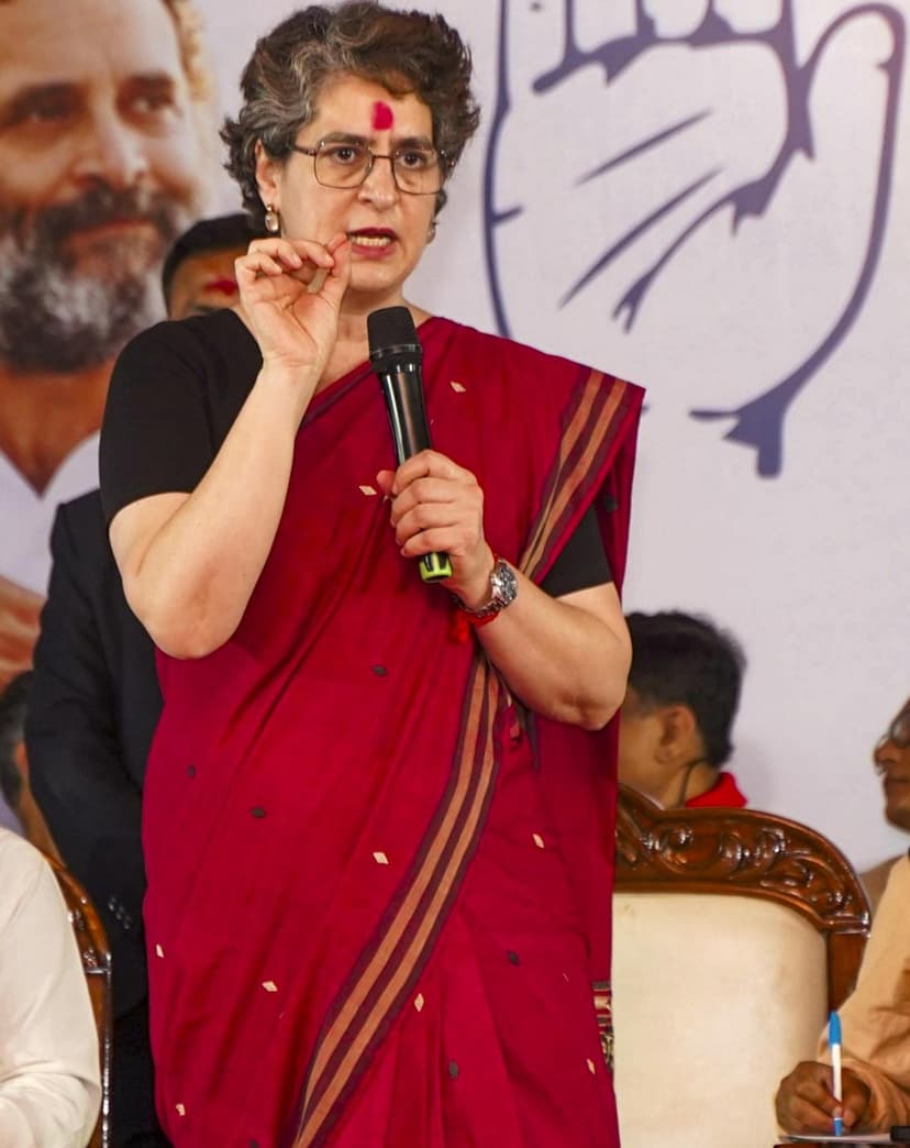 Watch: Epstein files: Priyanka Gandhi: Our government does not seem to have any moral accountability