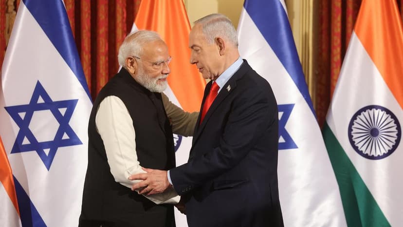 India and Israel elevate ties to special strategic partnership, vow to soon conclude free trade deal