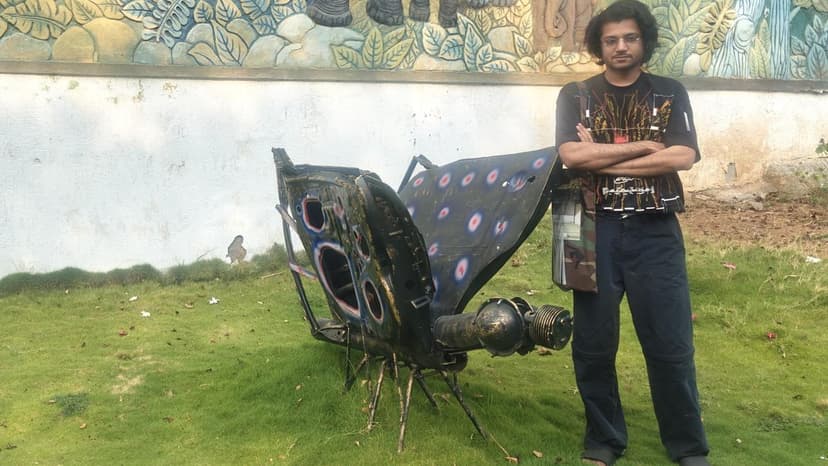 Wall Art India 2026: Khatra brings an urban landscape to life on a wall in Hyderabad