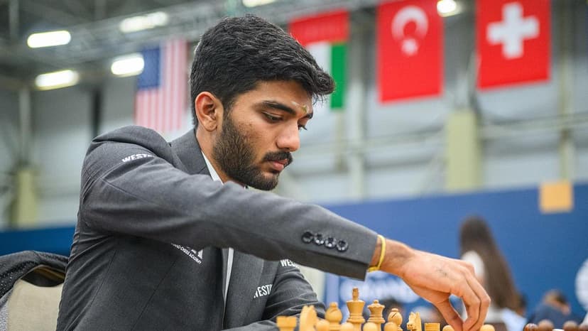 Prague Chess Festival: Aravindh Chithambaram beats world champion Gukesh