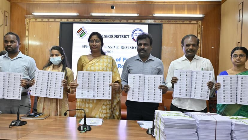Voter Roll Updates in Tamil Nadu Districts