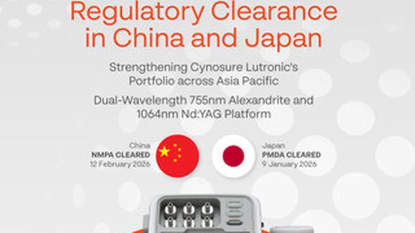Cynosure Lutronic Gains Regulatory Approvals in China and Japan for Clarity II™