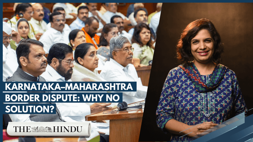 Watch | Maharashtra–Karnataka border row back in focus: Why is it still unresolved?