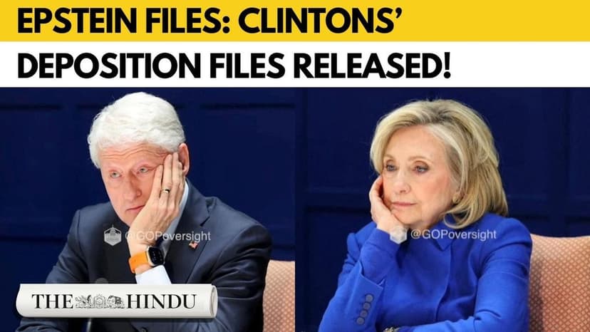 Watch: Epstein deposition videos of Bill and Hillary Clinton’s released